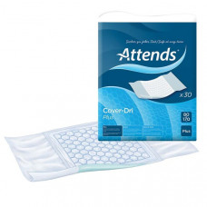 Attends Cover-Dry Super / 80x170cm / 4x30 = 120Stk. Attends Cover-Dry Super / 80x170cm / 4x30 = 120Stk.