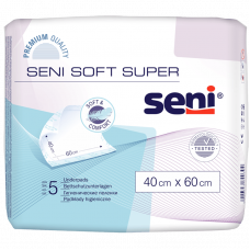 Seni Soft Krankenunterlagen / Zellstoff 40x60cm / 60Stk. Seni Soft Krankenunterlagen / Zellstoff 40x60cm / 60Stk.